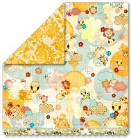 Piccadilly 12x12 Pocket Full of Rosies Paper By Sassafras Lass 