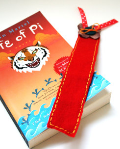 Felt bookmark