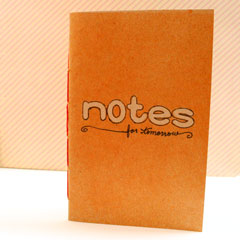 Simple Stitched Notebook