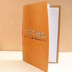 Simple Stitched Notebook