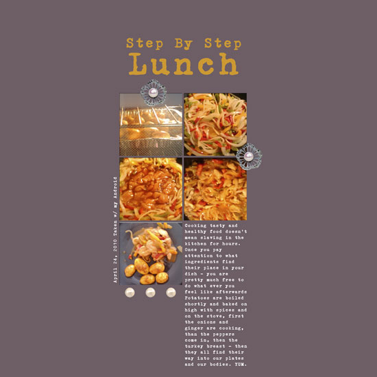 Step By Step Lunch