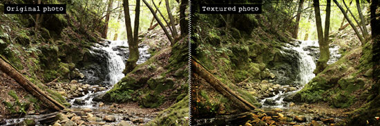 Preview - original and textured