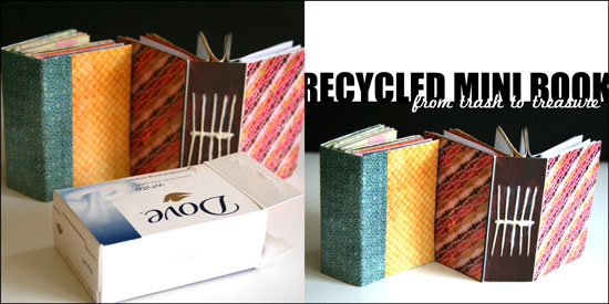 Recycled Mini Book