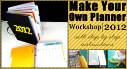 Make Your Own Planner 2012