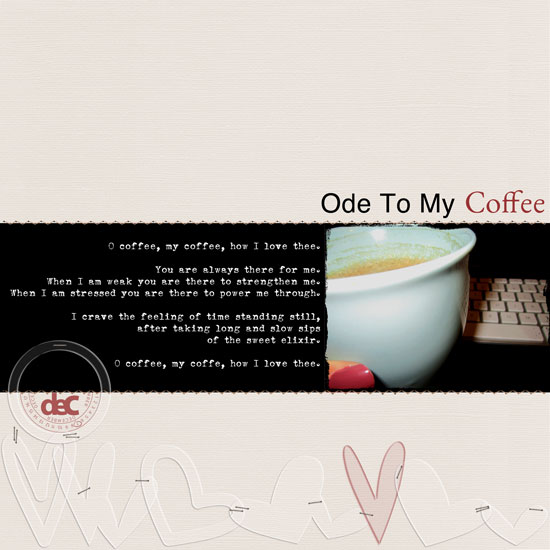 Ode To My Coffee