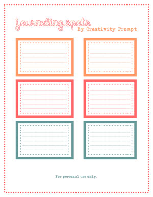 Free Journaling Labels