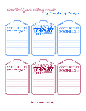 Free Journaling Labels