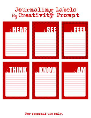 Free Journaling Labels