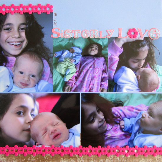 Sisterly Love Layout