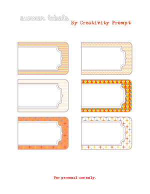 Free Journaling Labels