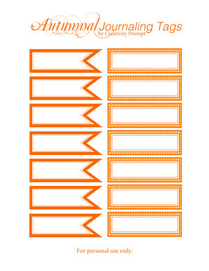 Free Journaling Labels