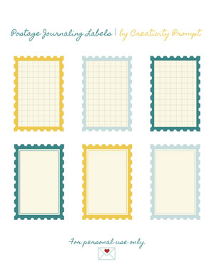 Free Journaling Labels