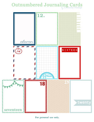 Free Journaling Labels