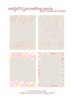 Free Journaling cards