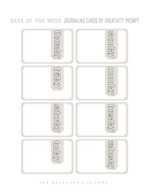 Free Journaling Labels