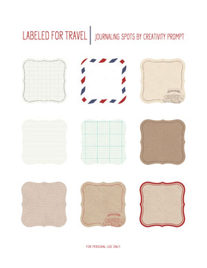 PREVIEW - Journaling Labels