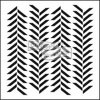 Herringbone Template The Crafter's Workshop MINI HERRINGBONE 6 x 6 Template