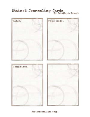 PREVIEW - Journaling Labels