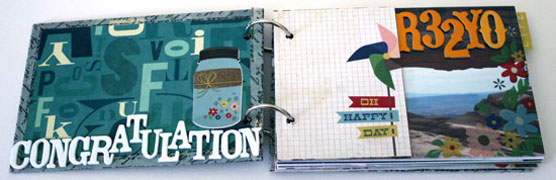 by Creativity Prompt Mini Album Spread by Creativity Prompt