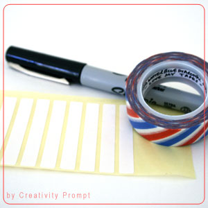 Washi Tape Labeling Washi Tape Labeling
