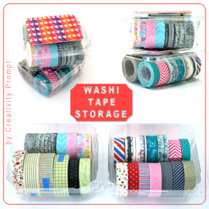 Washi Tape Storage