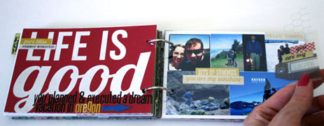 by Creativity Prompt Mini Album Spread by Creativity Prompt