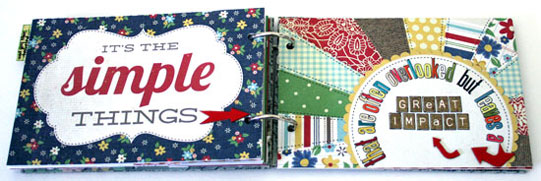 by Creativity Prompt Mini Album Spread by Creativity Prompt