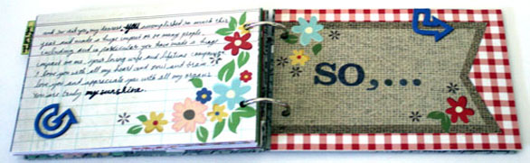 by Creativity Prompt Mini Album Spread by Creativity Prompt