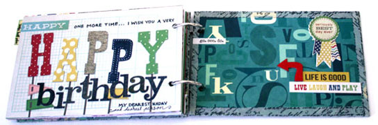 by Creativity Prompt Mini Album Spread by Creativity Prompt