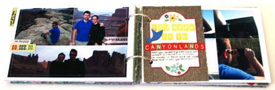 by Creativity Prompt Mini Album Spread by Creativity Prompt